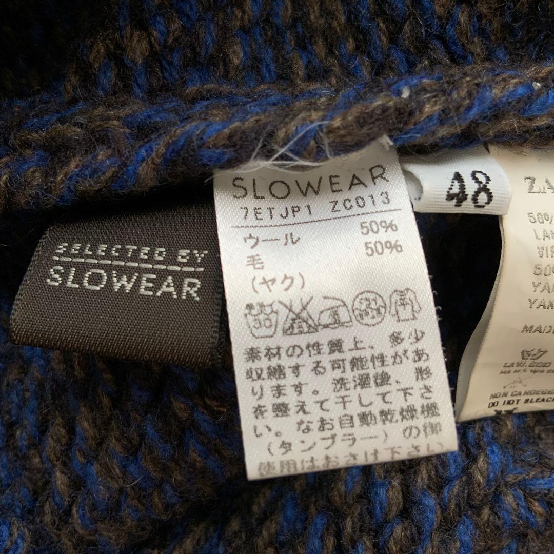 ZANONE ザノーネ ヤクウール タートルネック メランジ ニットセーター