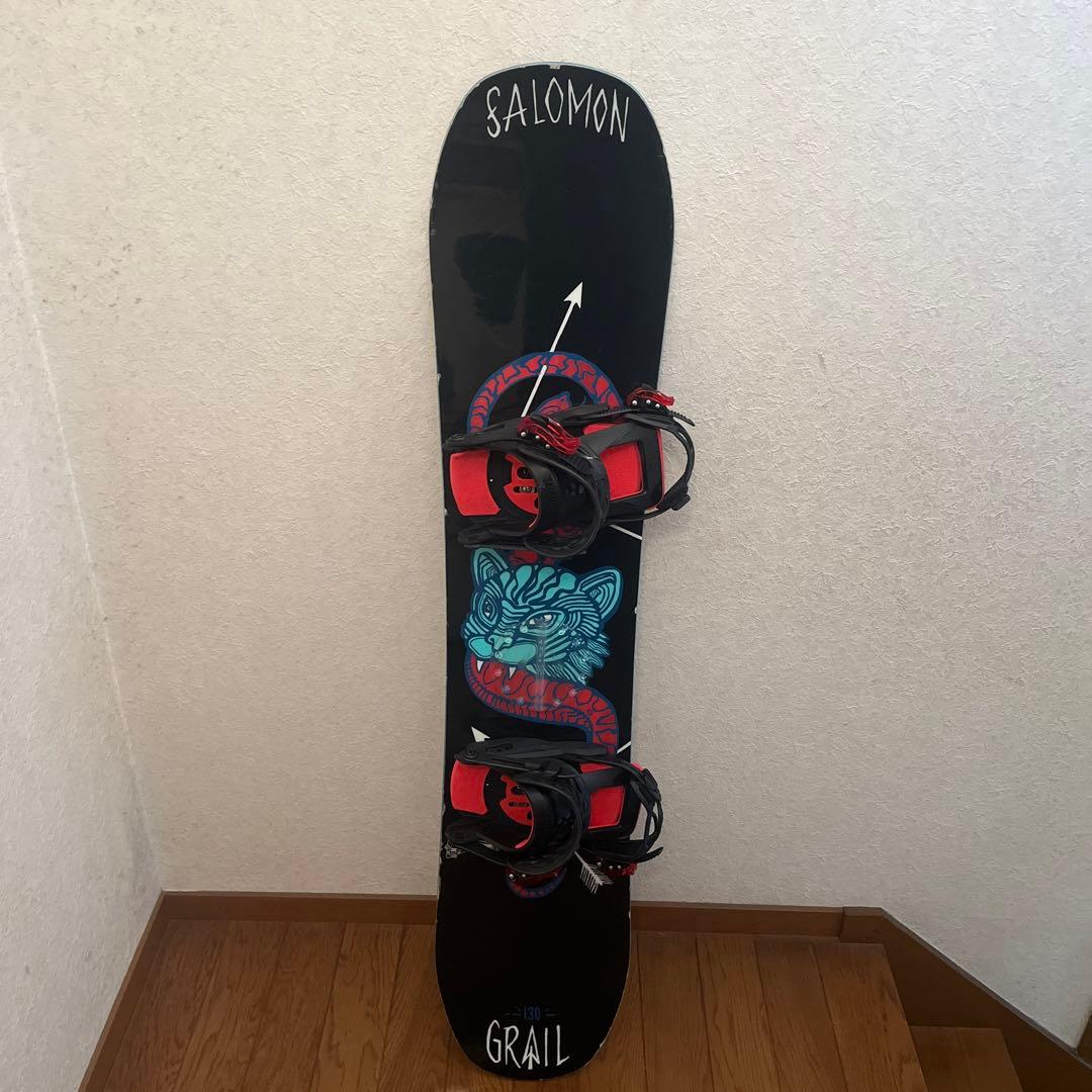 con708 キッズ SALOMON GRAIL スノーボードサイズ130