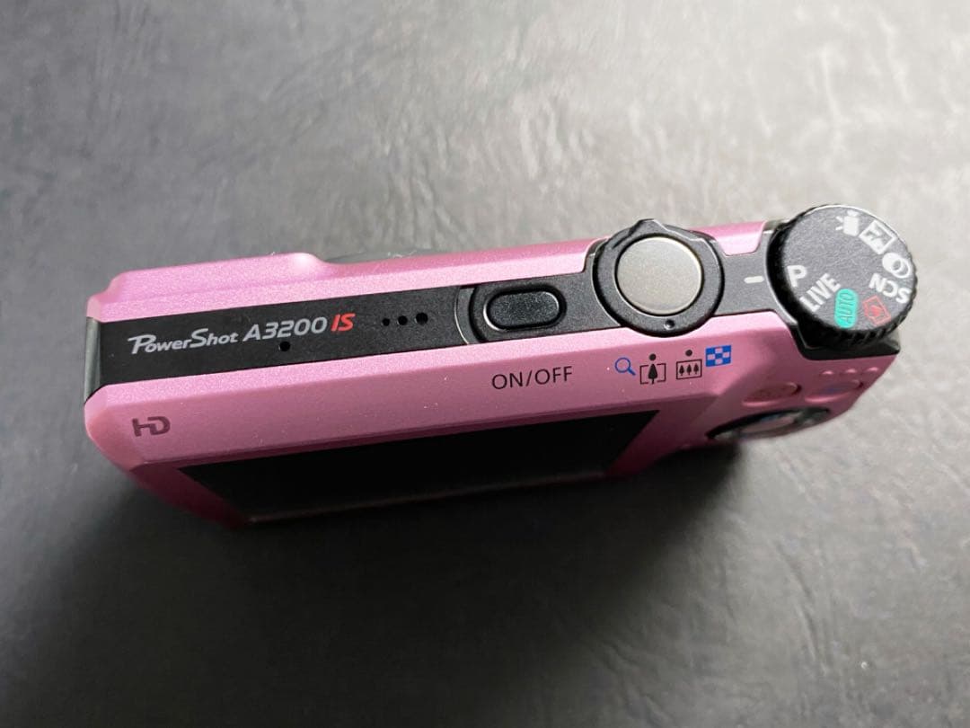 Canon PowerShot A3200 IS ピンク デジカメ コンデジ