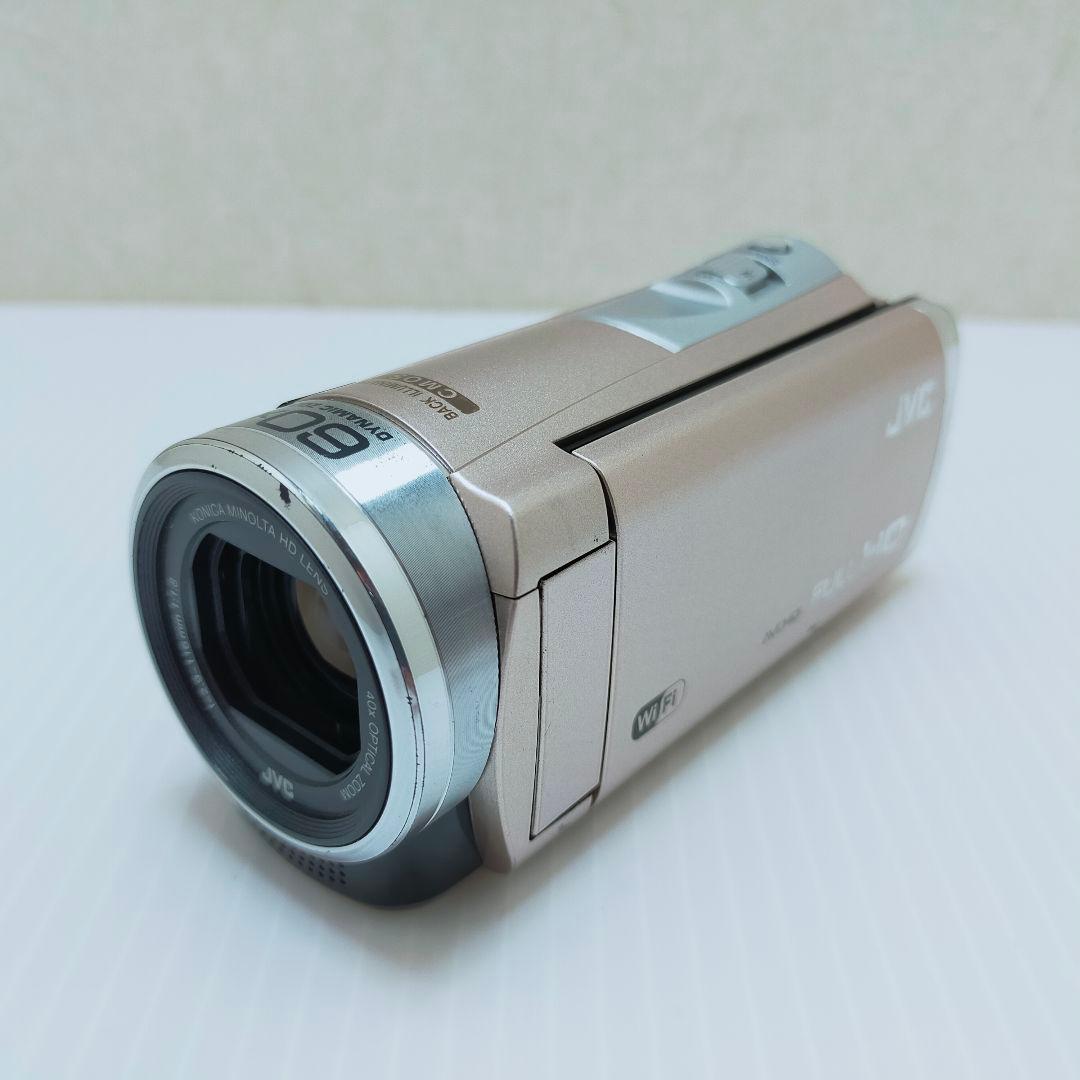JVC GZ-EX370-N ビデオカメラ ケンウッド ピンク