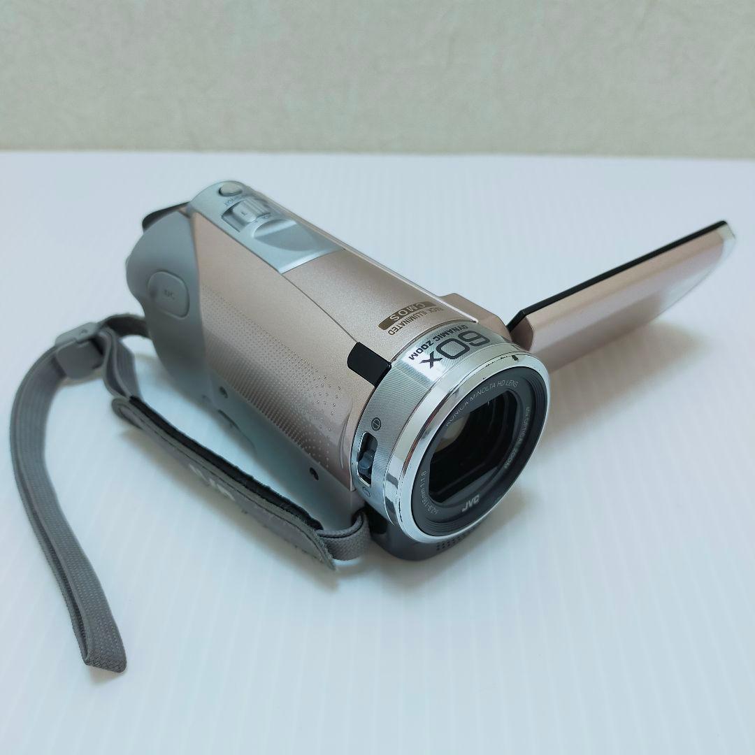 JVC GZ-EX370-N ビデオカメラ ケンウッド ピンク