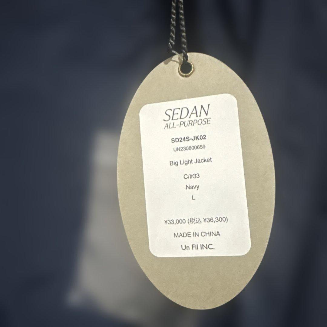 ジャケット・アウター sedan all purpose big light jacket L