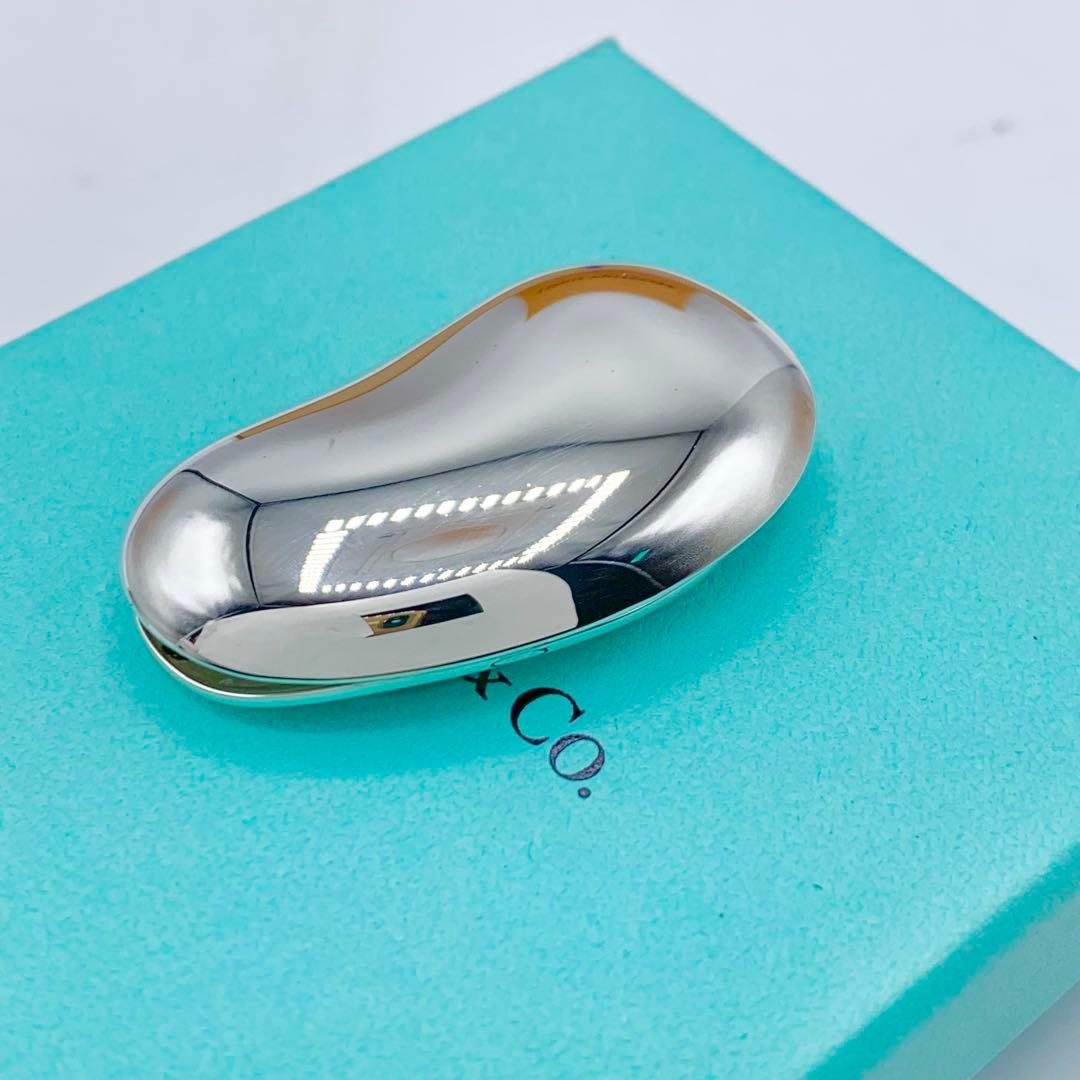 【極美品/超希少】Tiffany ティファニー　マネークリップ　ビーン　オシャレ