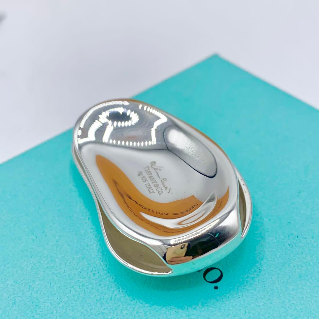 【極美品/超希少】Tiffany ティファニー　マネークリップ　ビーン　オシャレ