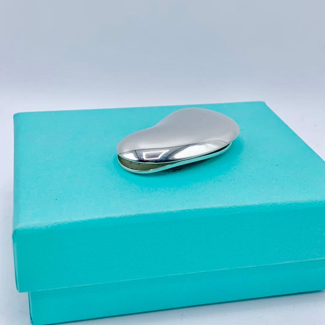 【極美品/超希少】Tiffany ティファニー　マネークリップ　ビーン　オシャレ