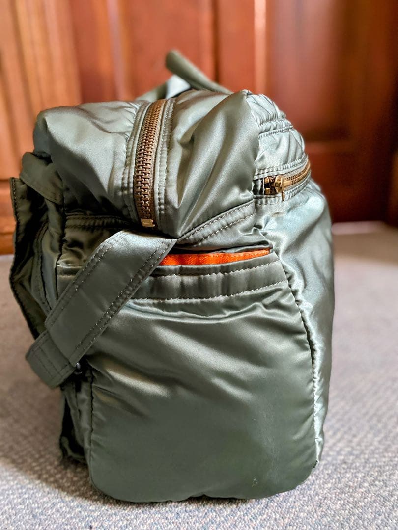 希少モデル　ポーター　セージグリーン　タンカー吉田カバン　ボストンバックLサイズ