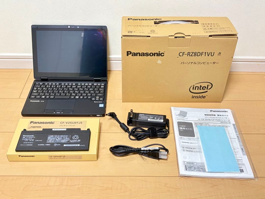 【激レア】レッツノートRZ8最上位 i7 16GB LTE対応 バッテリー2個付