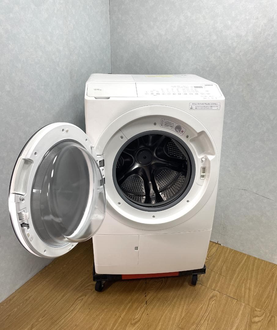 K♦072 日立 ドラム式洗濯機 BD-SV120JL 設置オプション無料 美品