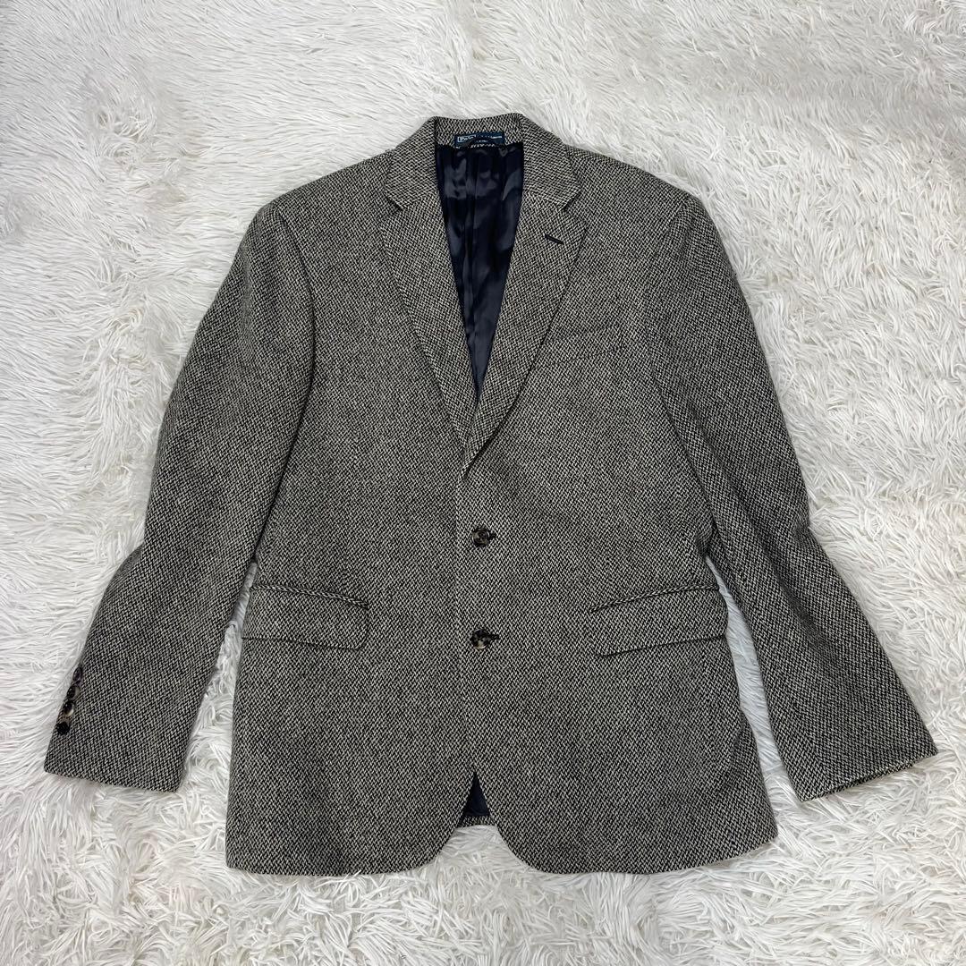 【美品】Polo Ralph Lauren L ジャケット　ウール グレー