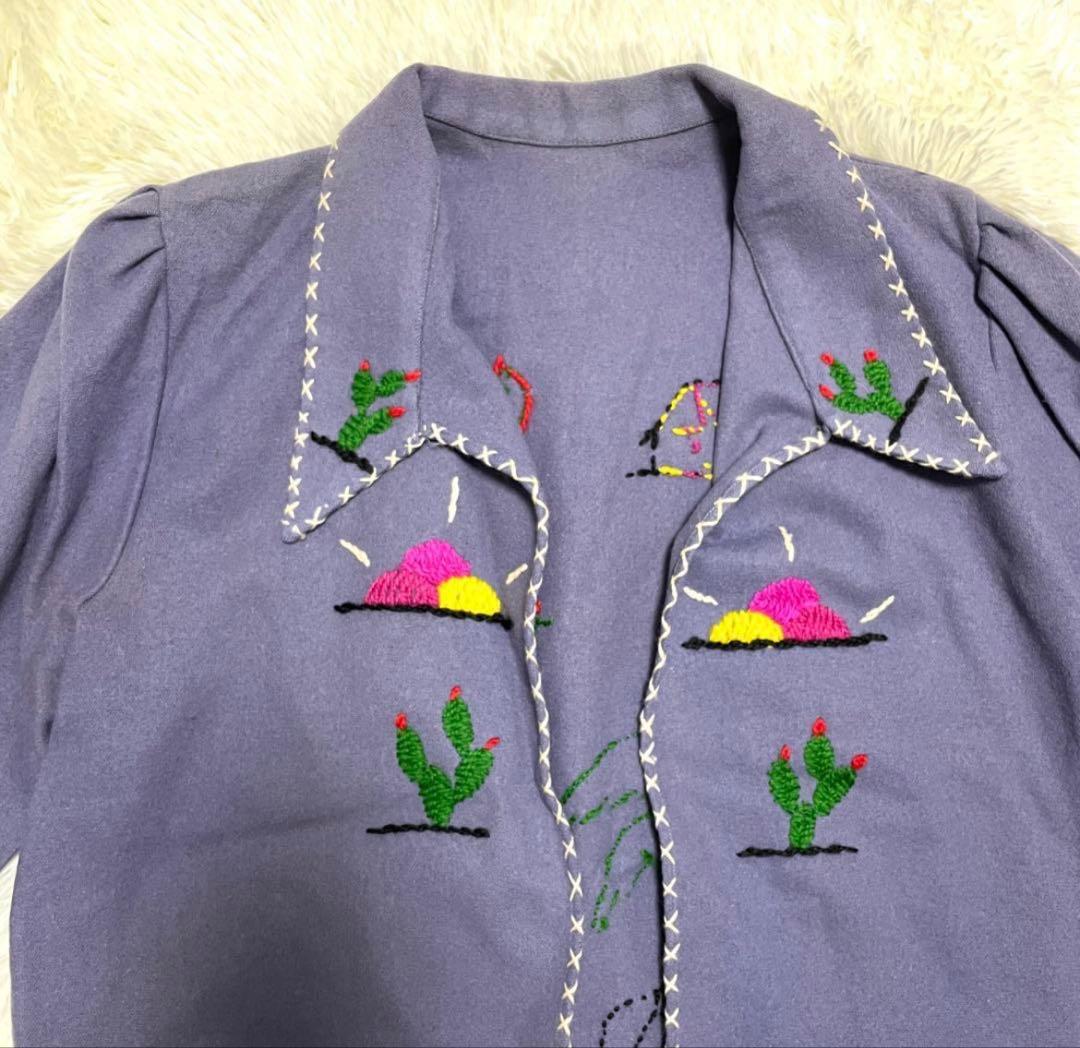 メキシカンジャケット　vintage Mexican jacket　刺繍　中目黒