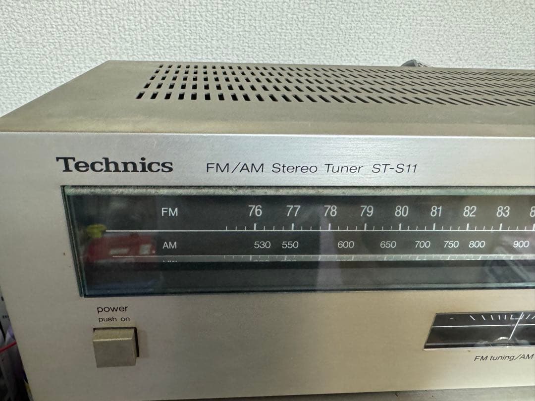 当時物　ステレオ　アンプ　レコード　Technics