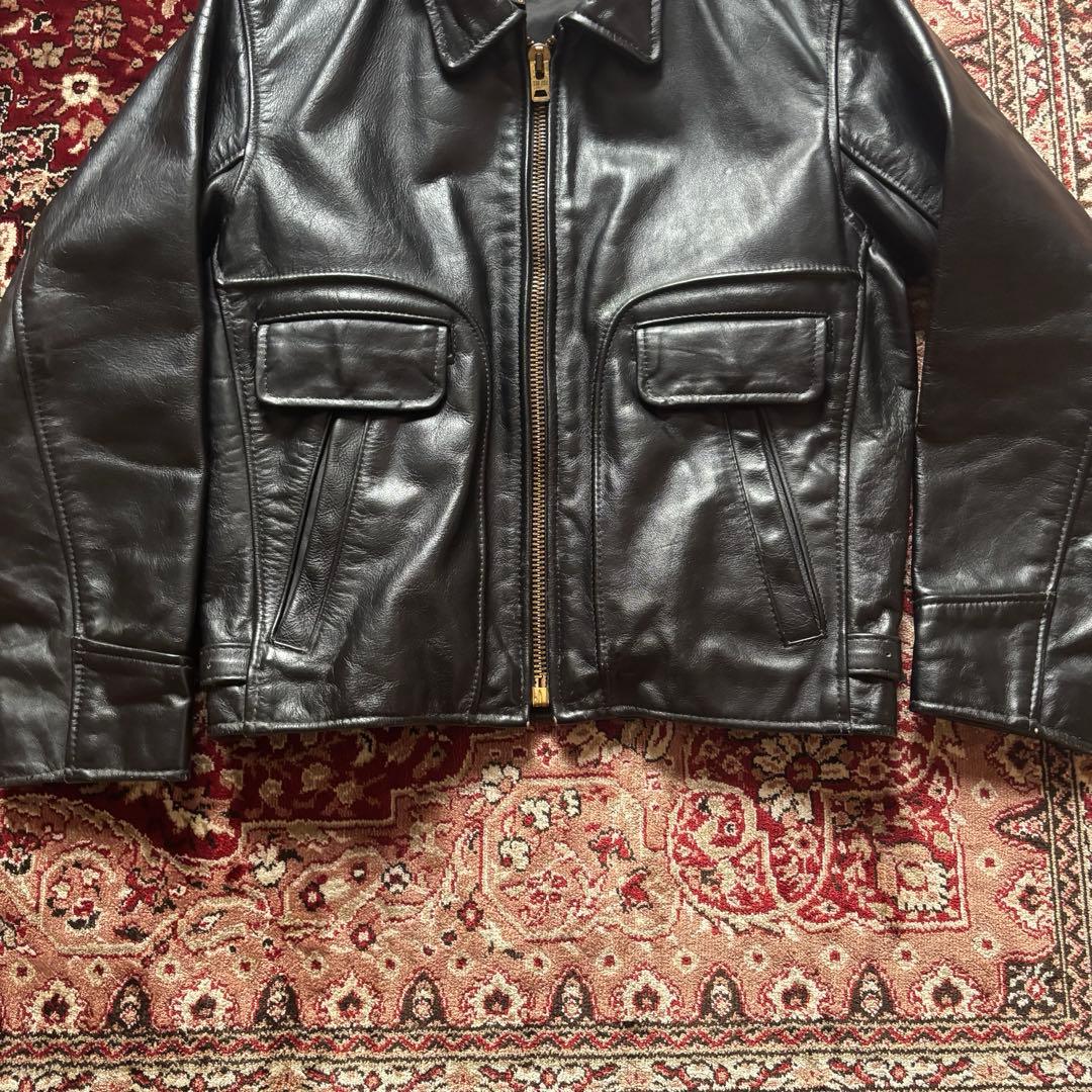 VANSON 36 バンソン シングルライダース レザージャケット カウハイド