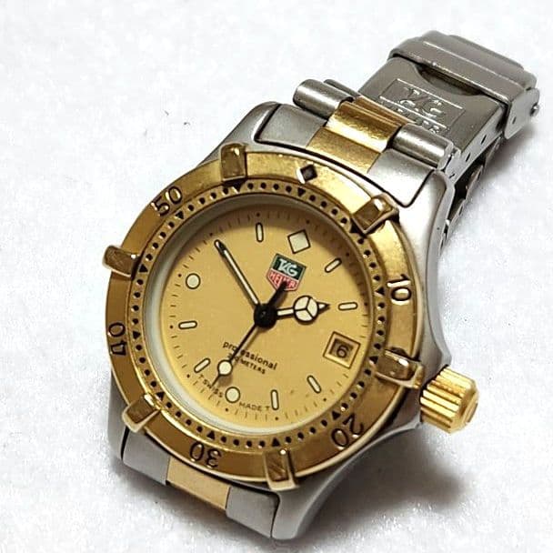 【ジャンク】TAG Heuer プロフェッショナル200M ゴールド×シルバー