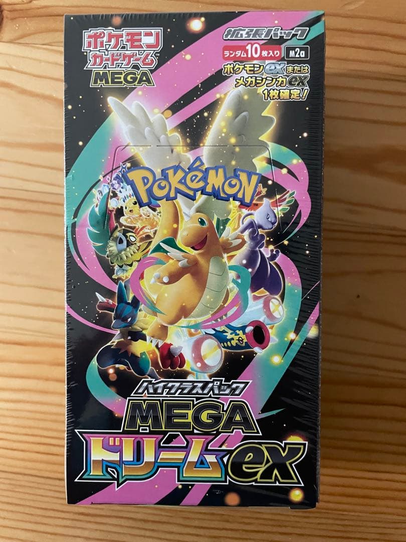 ポケカ　MEGAドリームEX 1BOX シュリンク付き