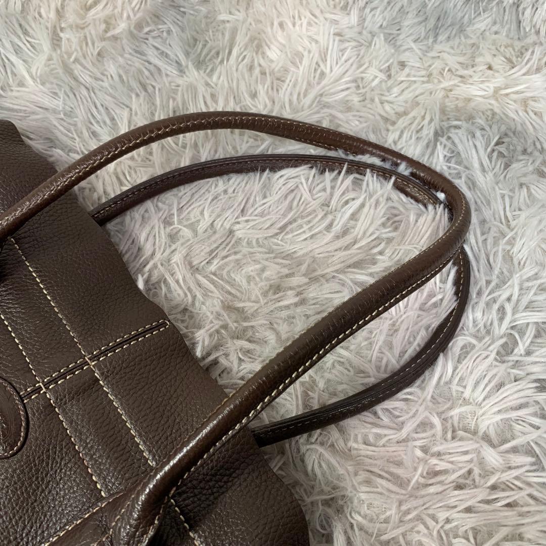 美品 TOD'S トッズ トートバッグ ショルダーバッグ 肩がけ 通勤 ビジネス