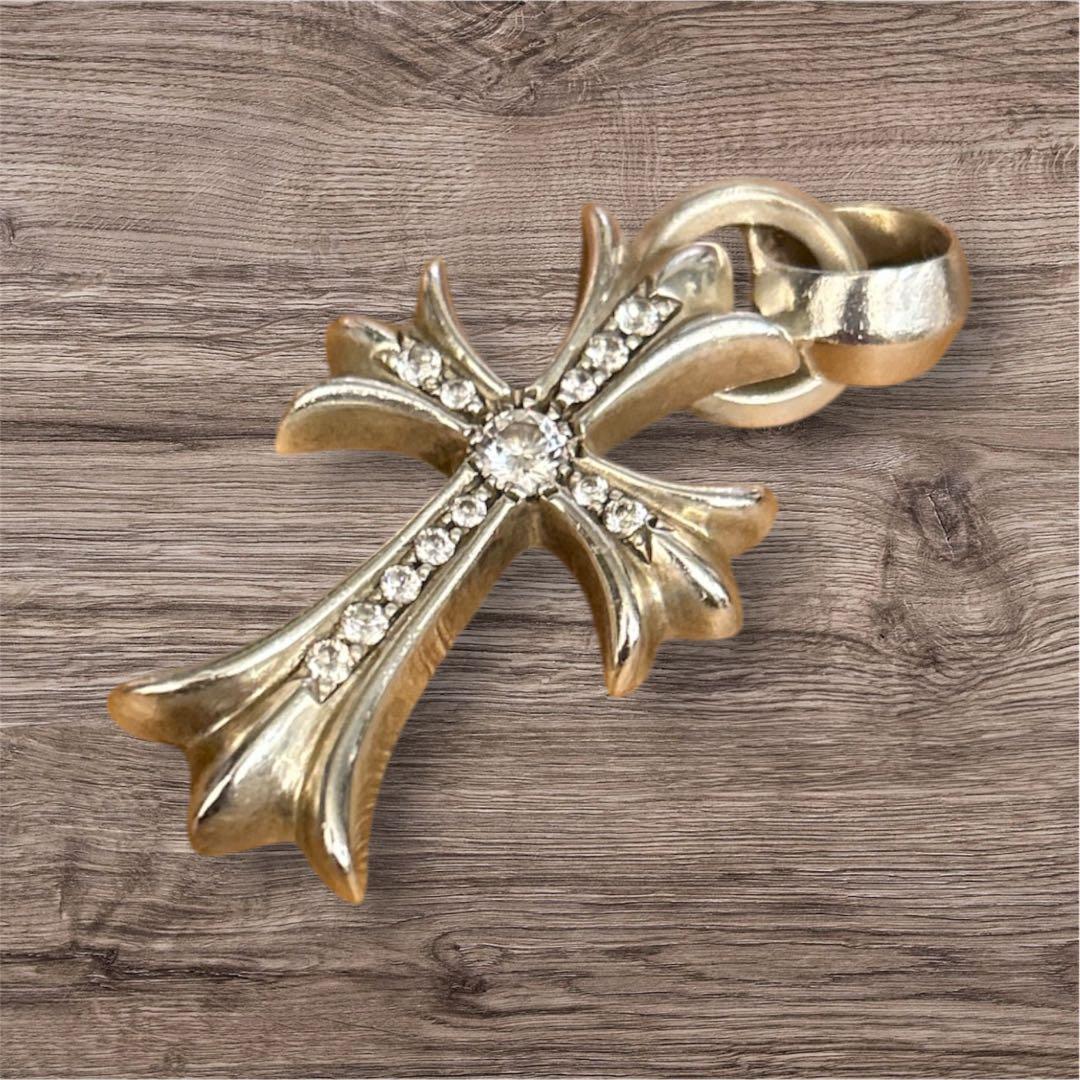 【即日発送】スモールCHクロスwithベイル パヴェ