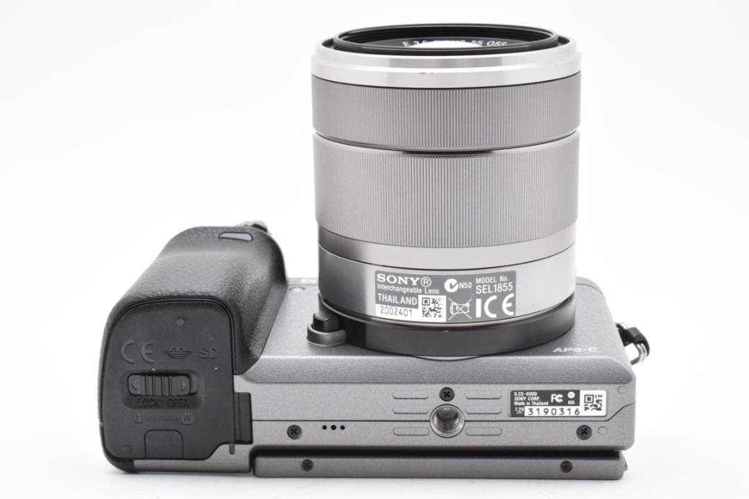 ショット数4243枚■美品■SONY α6000 グラファイト