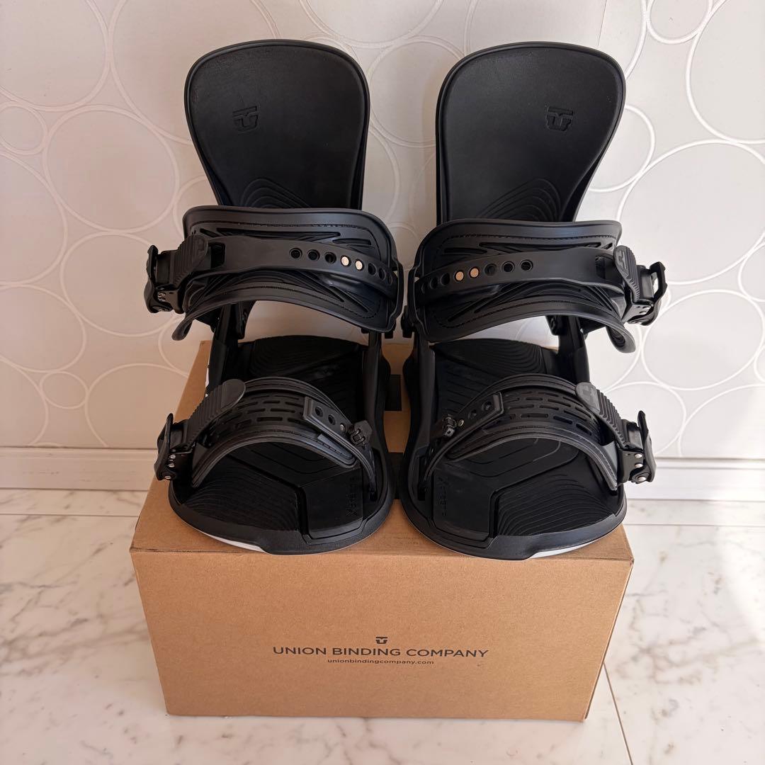 UNION スノーボード ビンディング ブラック