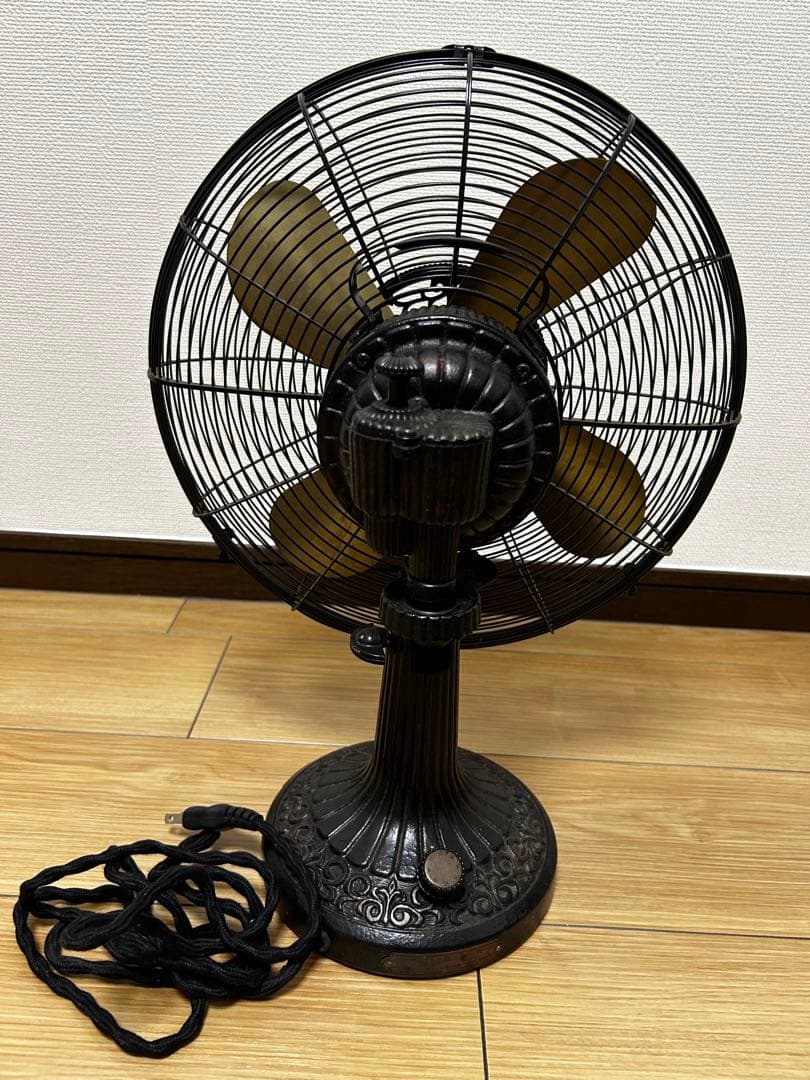 三菱電機扇風機 Z-30EB レトロ アンティーク 黒