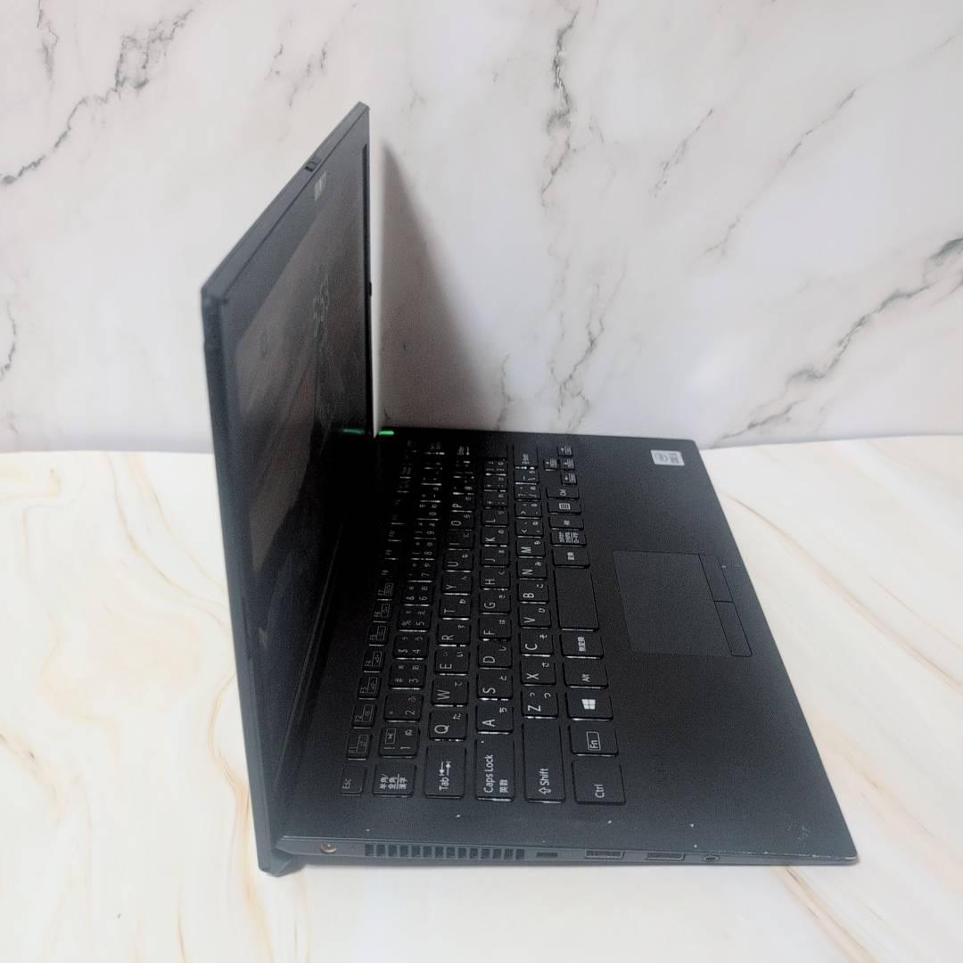 軽量/VAIO/カメラ/オフィス/8G/SSD256/Win11/黒/ノートPC