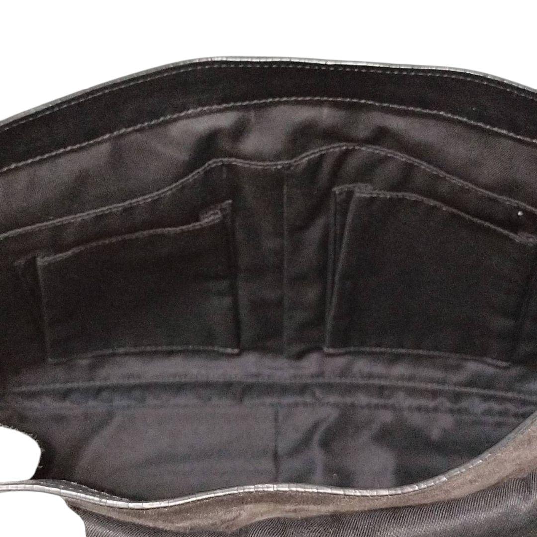 【美品】 コーチ メッセンジャーバッグ ブリーカー クーリエ スエード A4