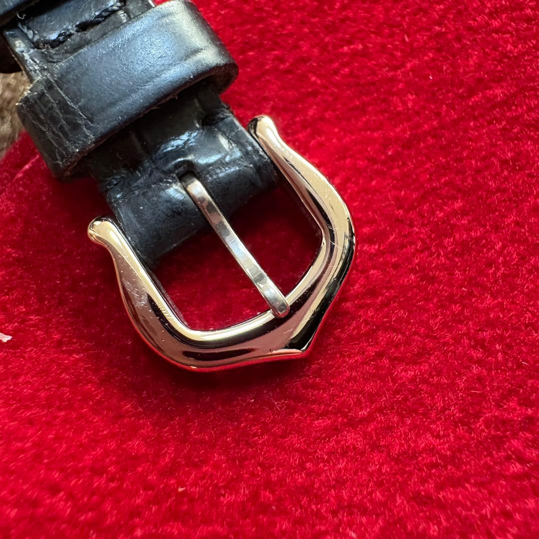 Cartier K18WG 18金 金時計 タンク アロンジェ 750