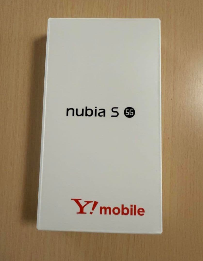 【新品未使用・未開封】nubia S 5G ホワイト