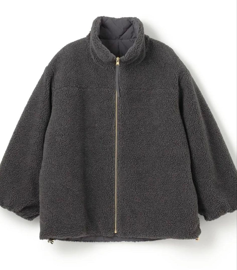 【極美品】TAION×UNFILO リバーシブルボアダウン グレー M