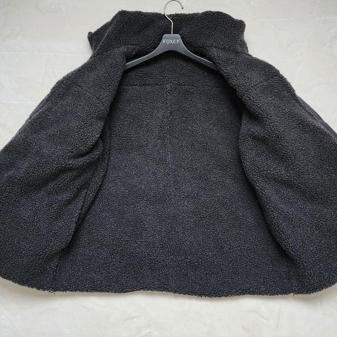 【極美品】TAION×UNFILO リバーシブルボアダウン グレー M