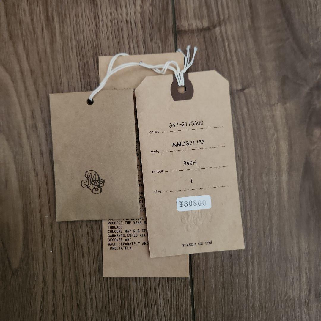 maison de soil　ピンタックシャツ