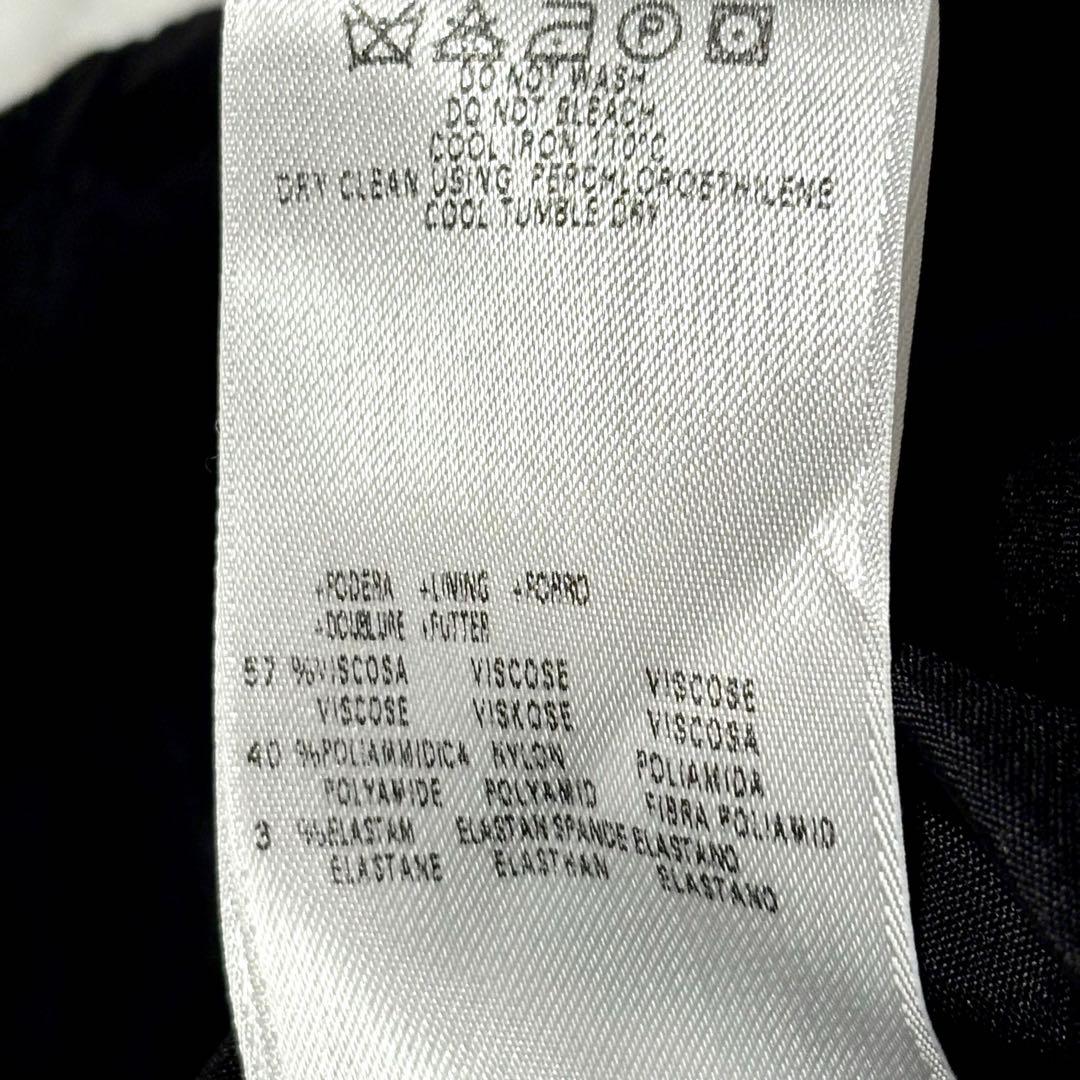 【極美品】レッドヴァレンティノ　ロングスカート　リボン　レース　茶　チェック　M