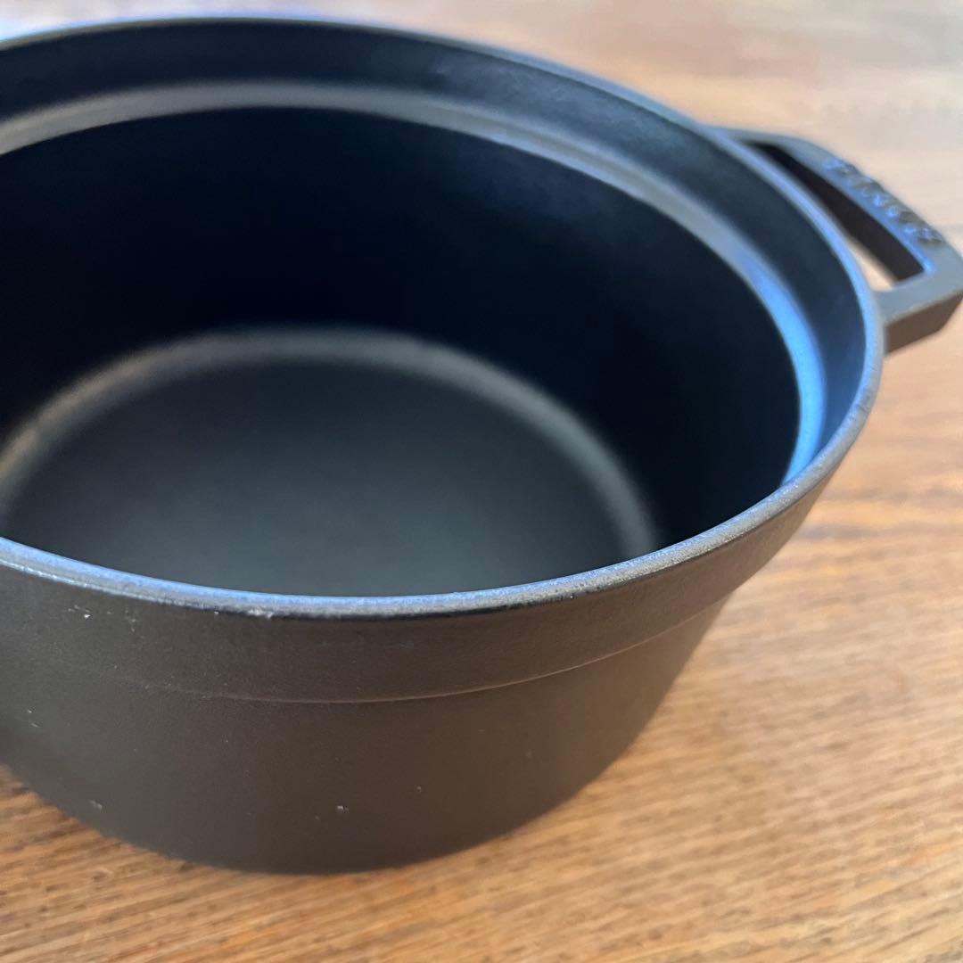 STAUB ブラック 20cm ピコココット