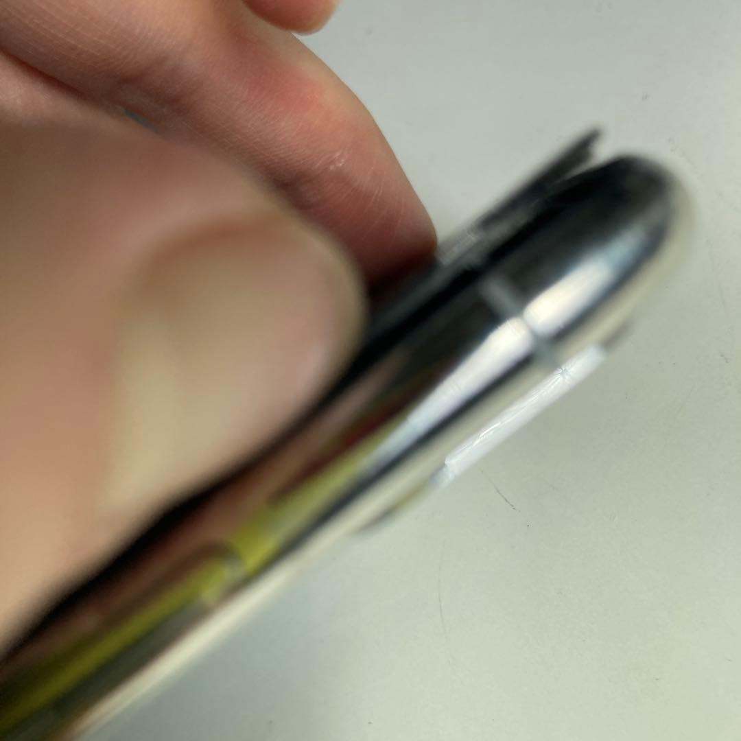 ★訳ありApple iPhone X シルバー 本体256Gバッテリー残量79％