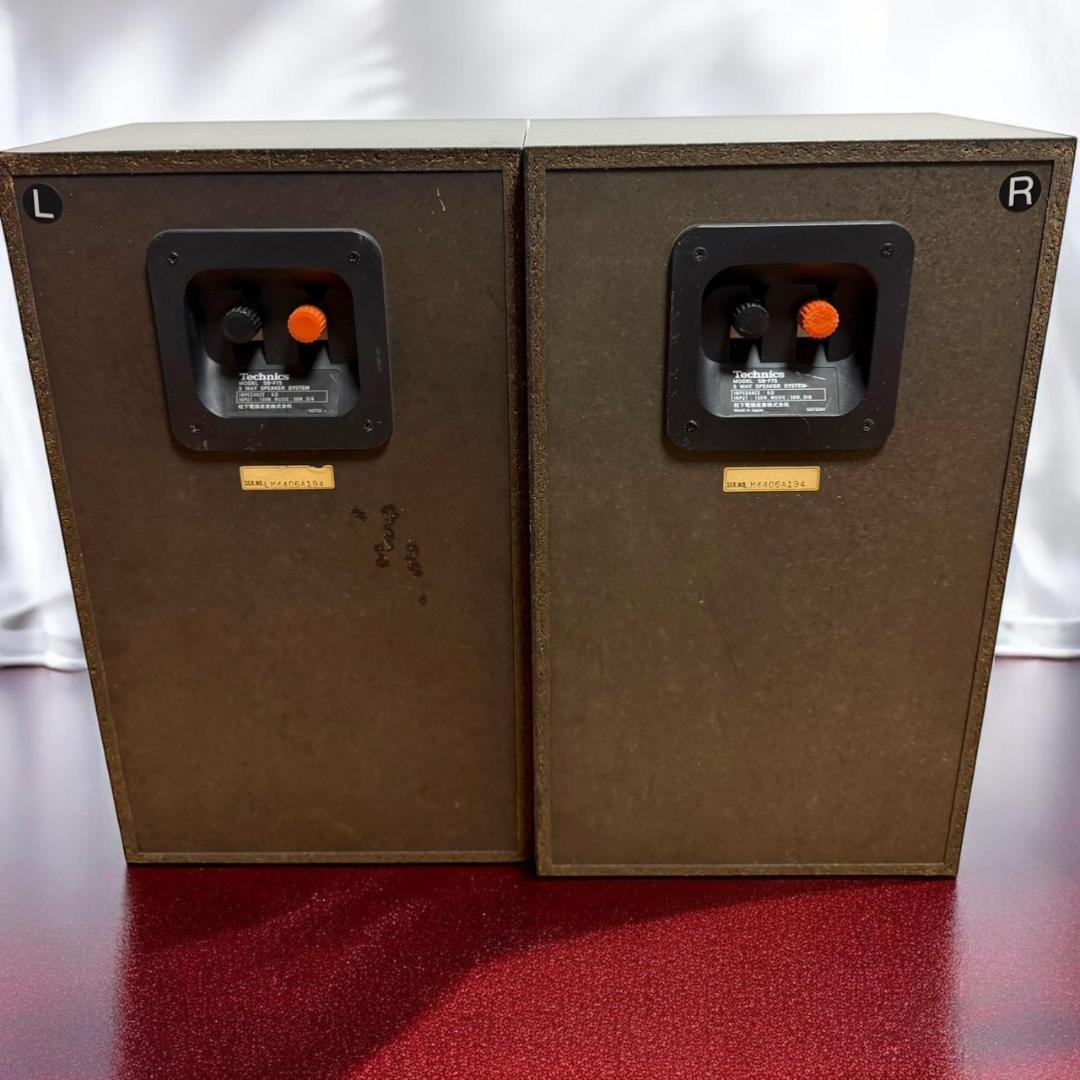 ☆ テクニクス SB-F75 3ウェイスピーカー 3way ペアセット レトロ