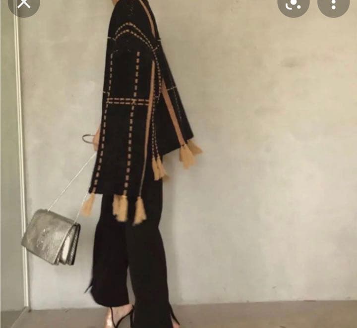 【Ameri】フリンジニット【ふみお】