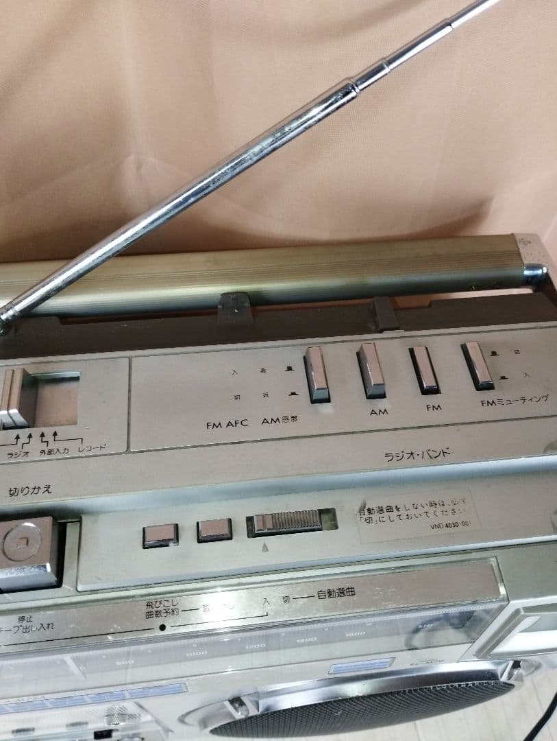 ラジオOK Victor RC-M70　ラジカセ 当時物