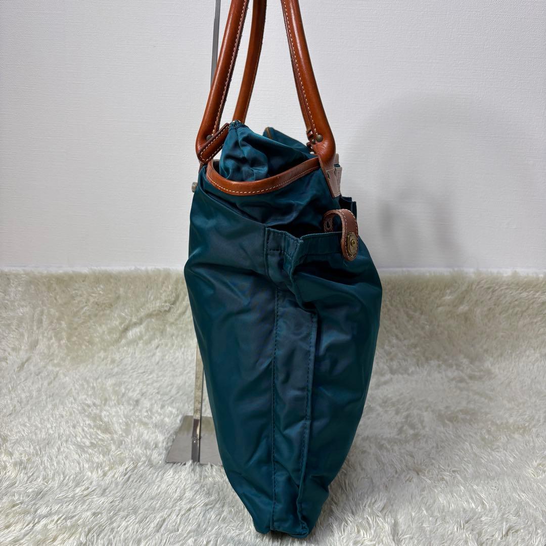 【希少カラー】フェリージ ヘルメットバッグ トート ナイロン ターコイズブルー