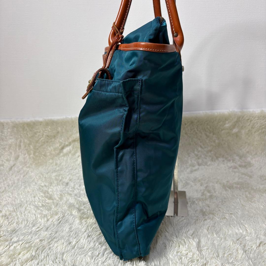 【希少カラー】フェリージ ヘルメットバッグ トート ナイロン ターコイズブルー