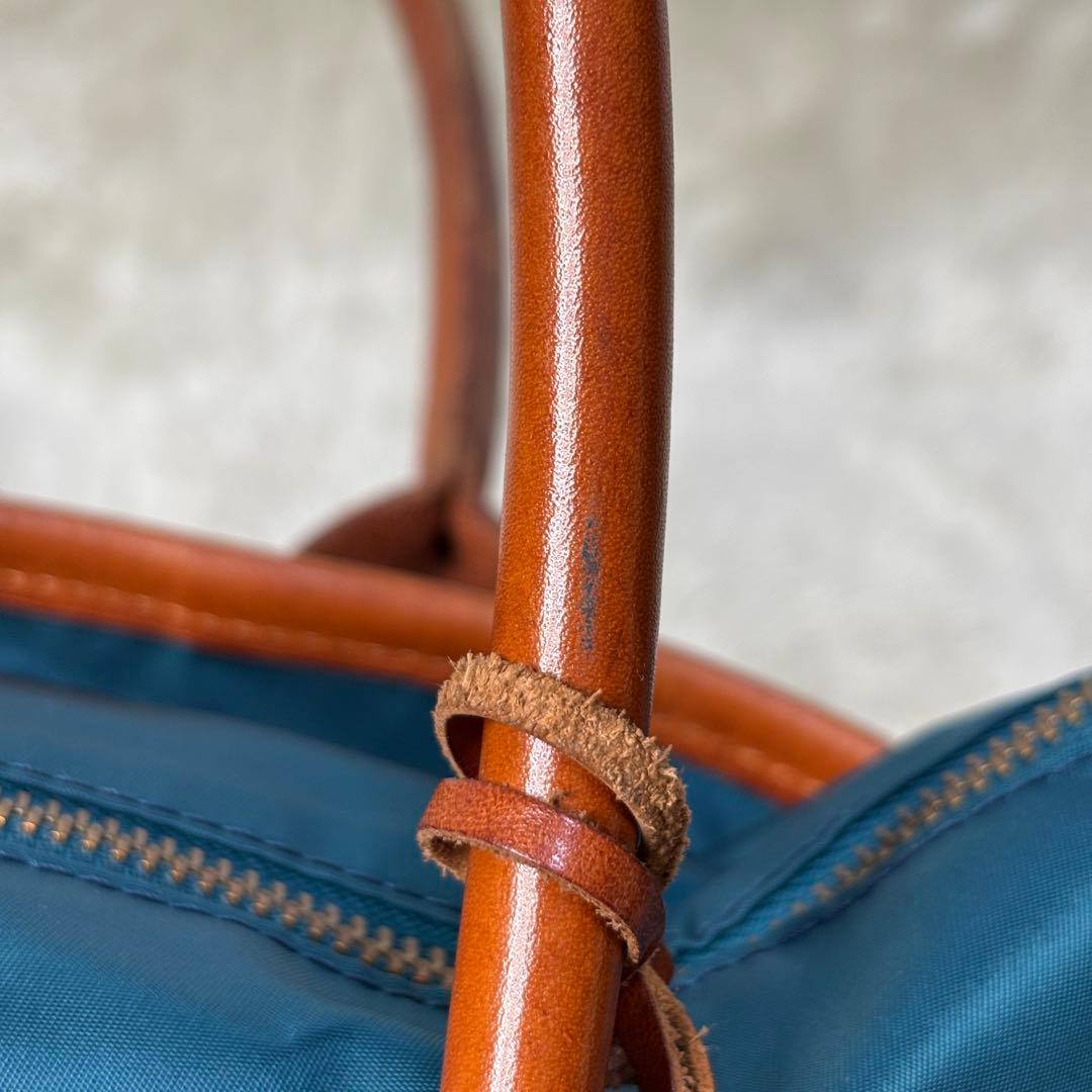 【希少カラー】フェリージ ヘルメットバッグ トート ナイロン ターコイズブルー