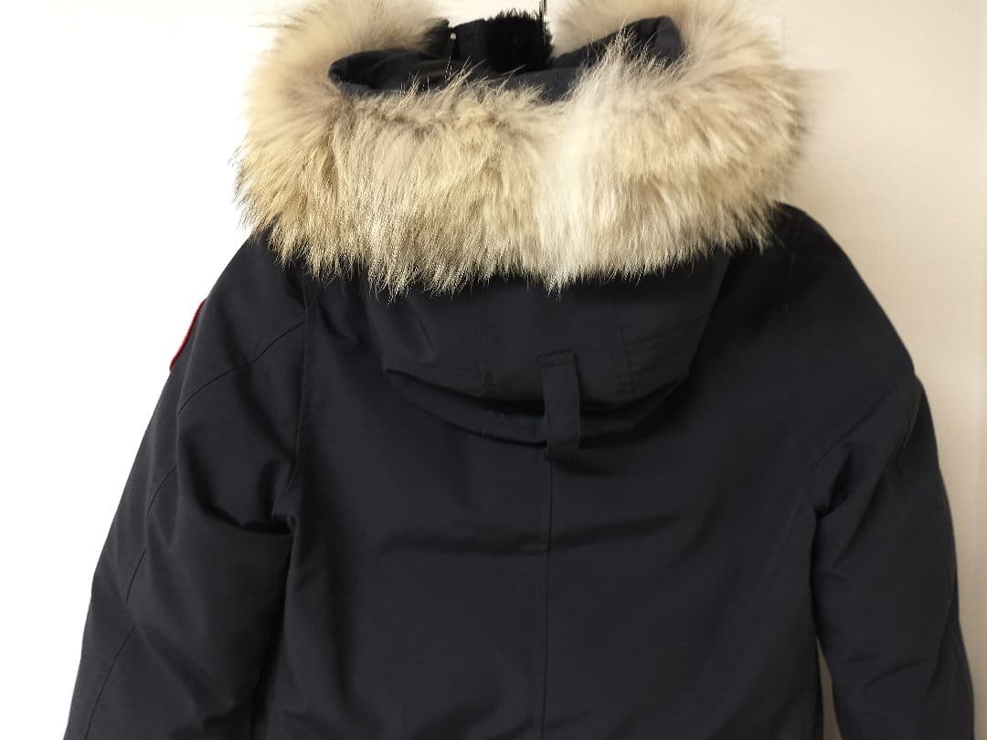 りん☆美品☆カナダグース　レディース　ダウンジャケット　ブラック　XS