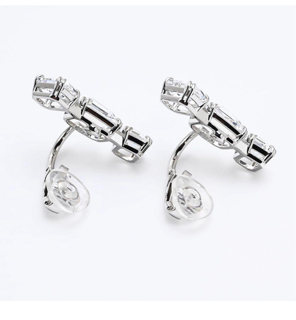 403 スワロフスキー イヤリング Millenia クリップイヤリング クリア