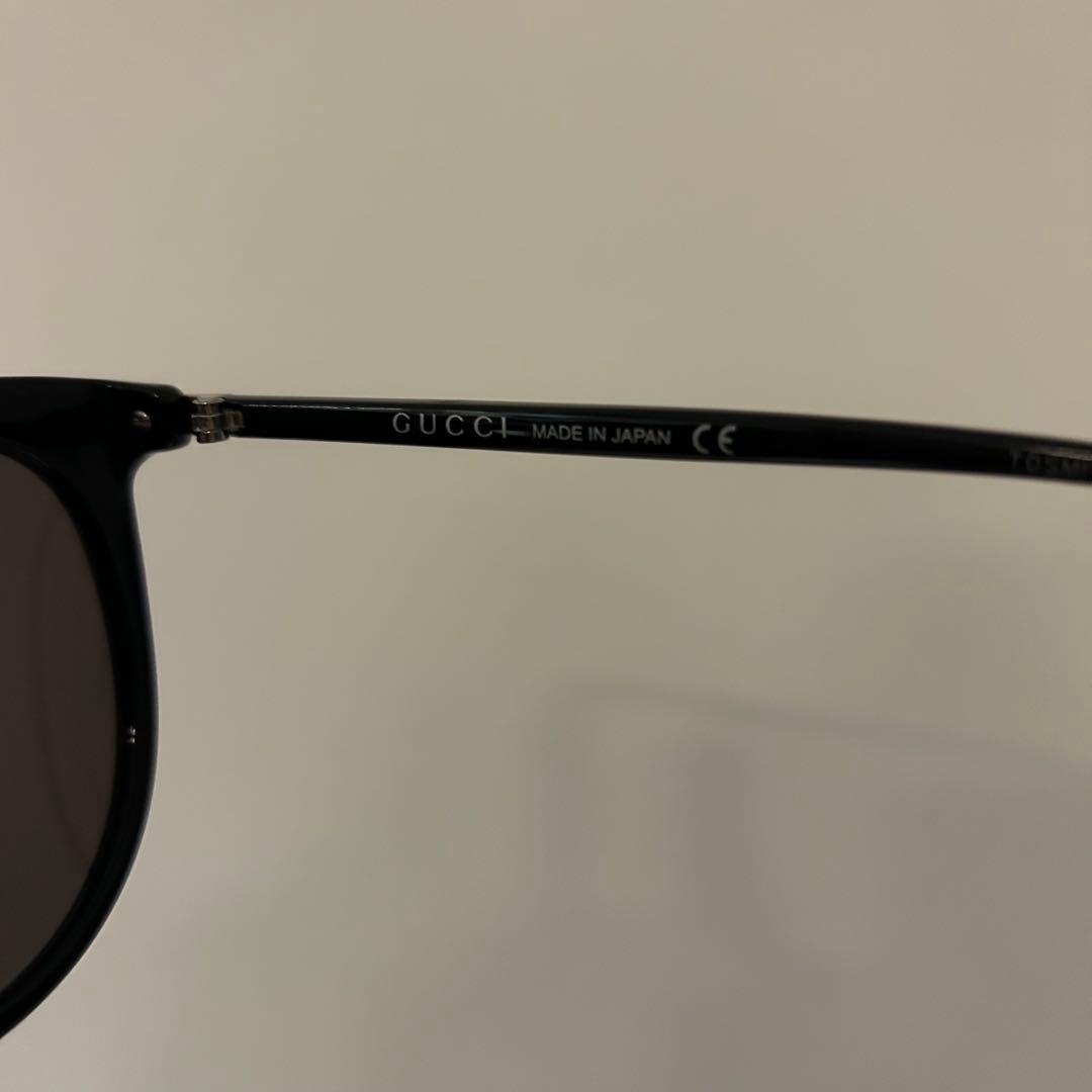 GUCCI ラウンド型サングラス ブラック