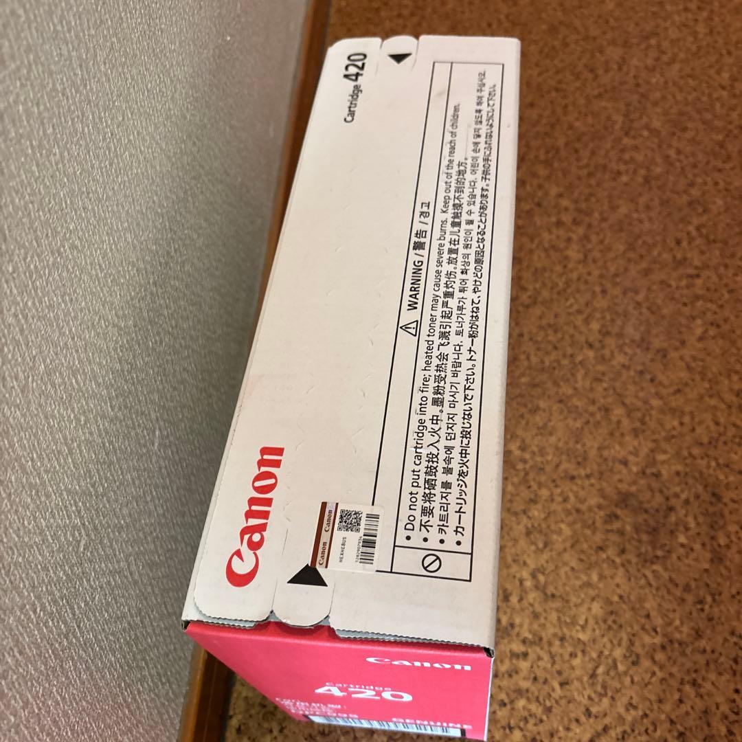 キャノン純正　レーザーカートリッジ　420 モノクロ
