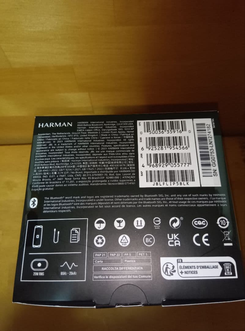 ＪＢＬＦＬＩＰ５　ＢＬＫ　Ｂｌｕｅｔｏｏｔｈ【未開封品】