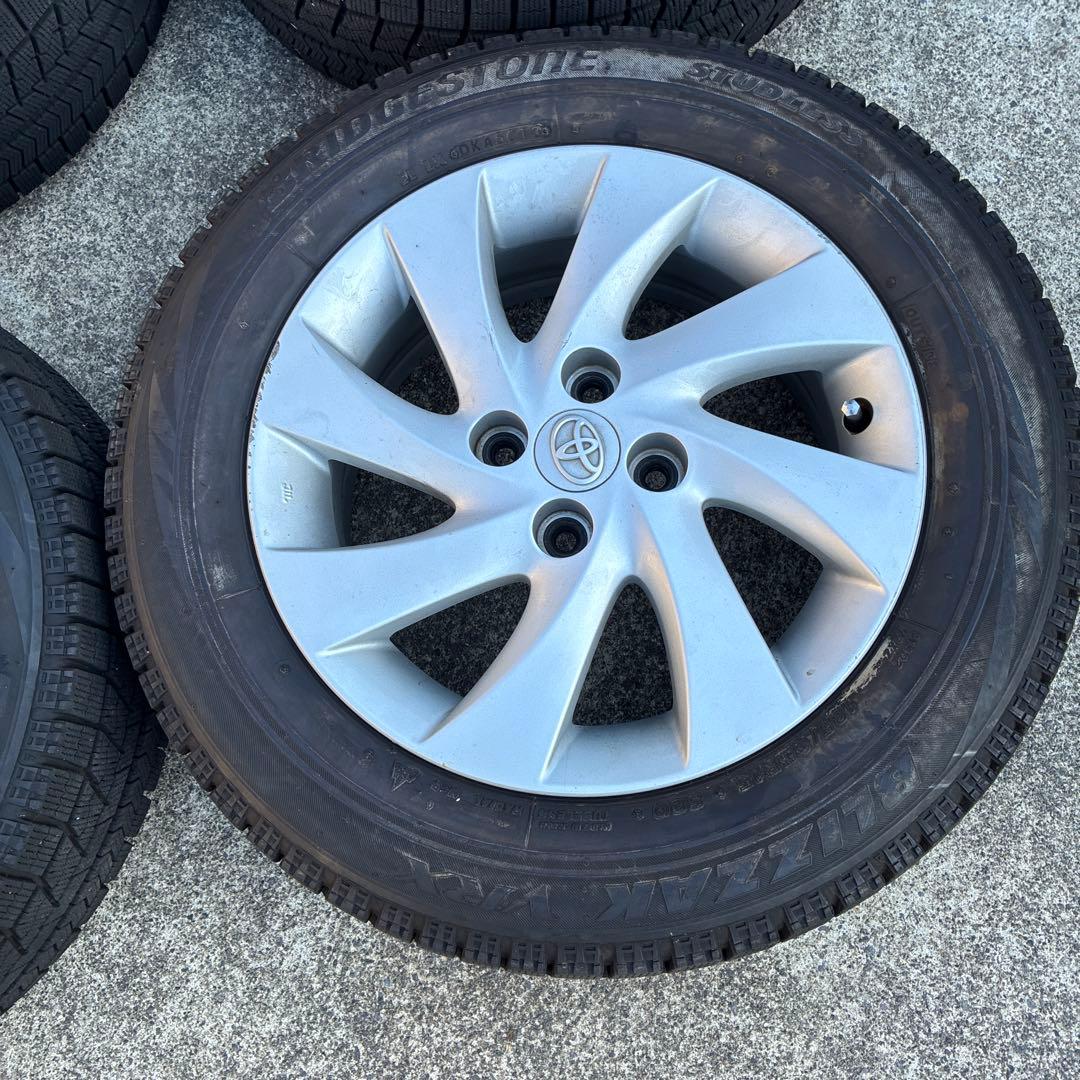 トヨタ 15インチ ブリヂストン BLIZZAK セット　スタッドレス茨城県