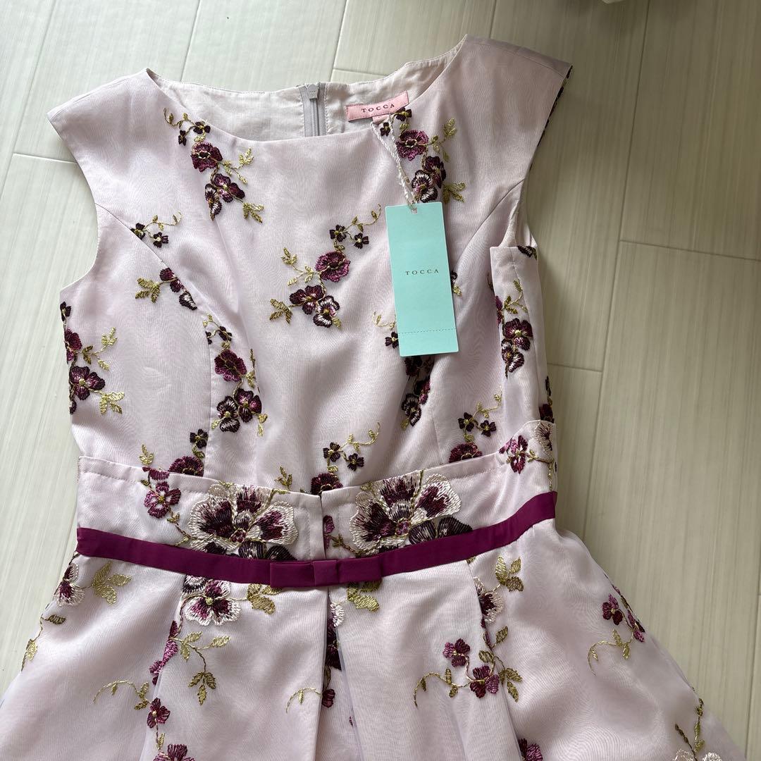 本日のみお値下げ　タグ付新品トッカPANSYドレス0 ワンピース定価75900円