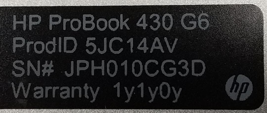 13.3型 HP 430 G6 8世代 i5 Win11 16GB Office
