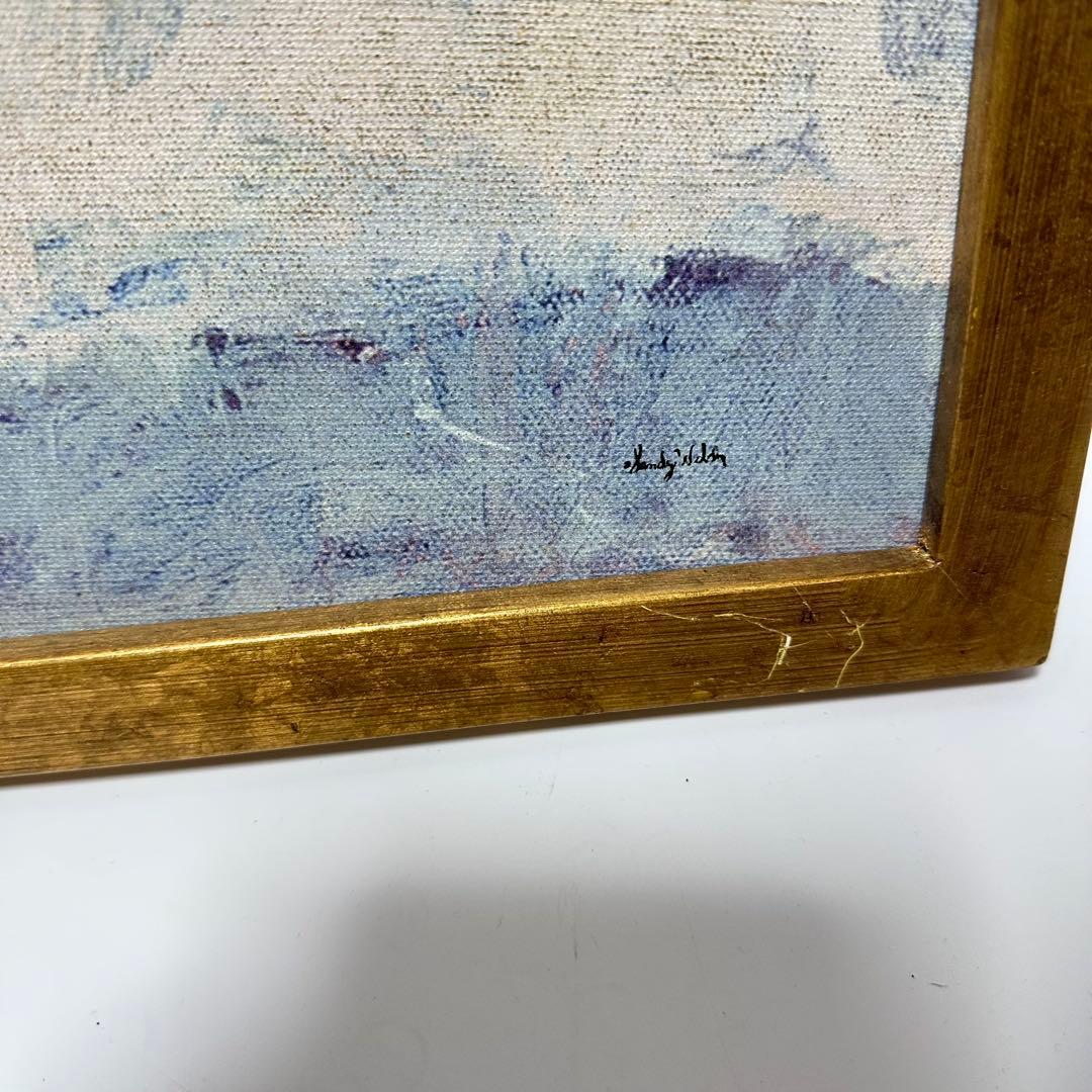 Francfranc　SANDY WELCH アートボード フローラ ピンク　金