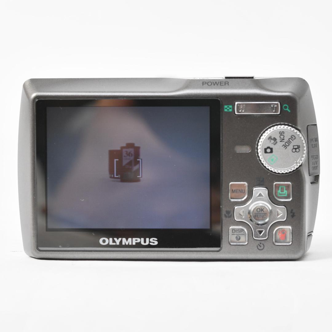 【撮影画像有】オールドデジカメ オリンパス μ710 動作確認済み