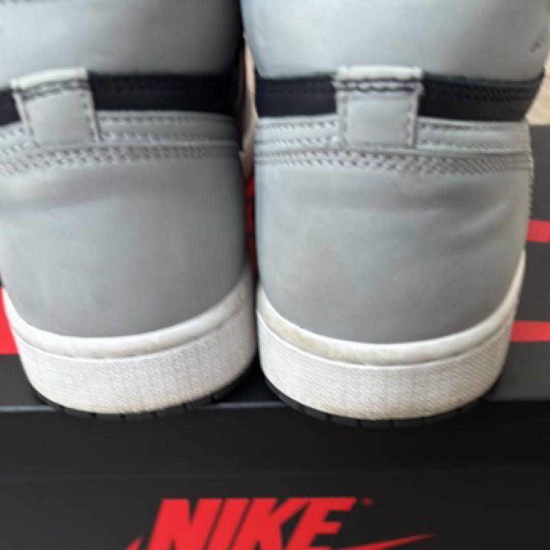 NIKE Air Jordan 1 グレー/ブラック ハイOG \"シャドウ2.0